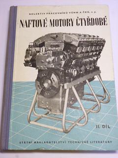 Naftové motory čtyřdobé - II. díl - 1955