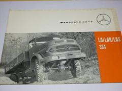 Mercedes - Benz LA, LAK, LAS 334 - prospekt - 1963