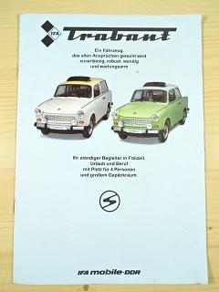 Trabant 601 - 1986 - prospekt