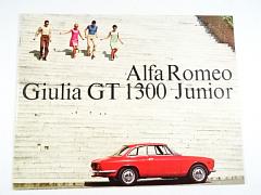 Alfa Romeo Giulia GT 1300 Junior - prospekt