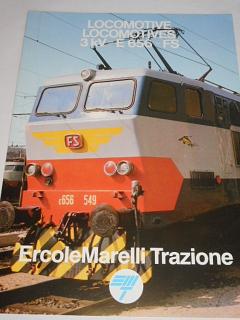 ErcoleMarelli Trazione - locomotive 3 kV - E 656 - FS - prospekt