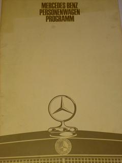 Mercedes - Benz - Personenwagen - Programm - 1967 - prospekt