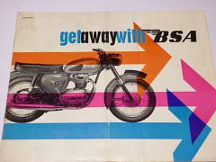 BSA - get away with BSA - 1964 - prospekt