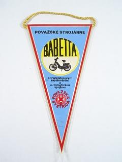 Babetta - Považské strojárne - Považská Bystrica - vlaječka