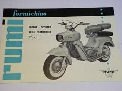 RUMI Formichino 125 c. c. Motor - Scooter - prospekt