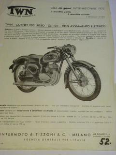 TWN - Cornet 200 - prospekt - 1956