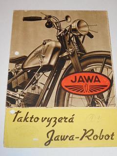 JAWA 100 - takto vyzerá JAWA - Robot - prospekt