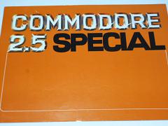 Opel Commodore 2.5 special - prospekt