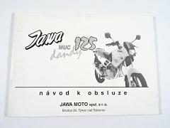 JAWA MUC Dandy 125 - návod k obsluze - 2003