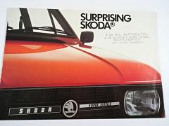 Škoda - Surprising Skoda - Škoda Super Estelle 105 S, 120 L, LE, LSE - prospekt - 1982