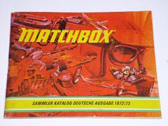 Matchbox sammler katalog deutsche ausgabe 1972/73