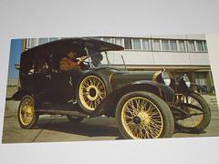 Landaulet Laurin a Klement typ SG z roku 1913 - pohlednice