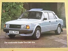 Škoda 120 L Five - 1988 - prospekt - Skoda Great Britain