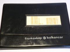Balkancar - vysokozdvižný vozík - katalog součástek - 1976