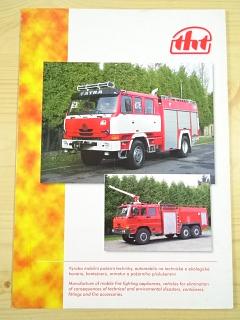 THT Polička - desky na prospekty - Tatra, Scania, MAN, Avia, Mercedes...