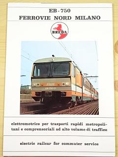 Breda - EB-750 Ferrovie Nord Milano - prospekt