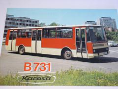 Karosa B 731 - autobus - prospekt - Motokov