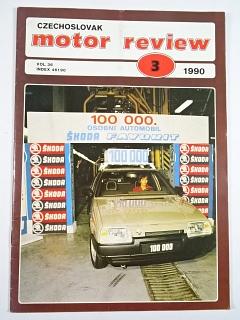Czechoslovak motor review - 1990