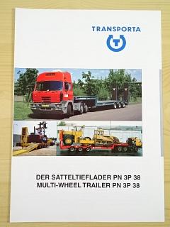 Transporta - PN 3P 38 - prospekt - Tatra 815