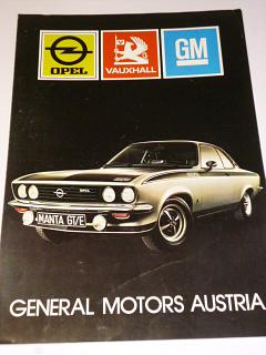 General Motors Austria - Opel, Vauxhall, GM - prospekt
