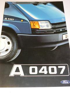 Ford A 0407 - prospekt - 1988