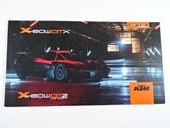 KTM X-BOW GTX - KTM X-BOW GT2 Concept - prospekt
