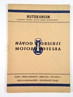 Návod k obsluze motoru BD 1 S 58 A