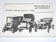 Historické automobily - Národní technické museum Praha - soubor 12 fotografií