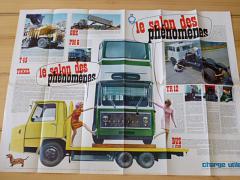 Berliet - le salon des phénoménes - prospekt - 1966