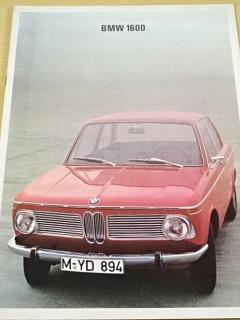 BMW 1600 - prospekt - 1966