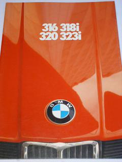 BMW 316, 318i, 320, 323i - prospekt - 1980