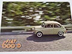 Fiat 600 D - prospekt - 1964 - USA