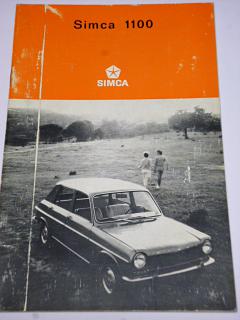 Simca 1100 - prospekt - 1967