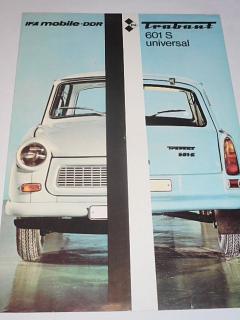 Trabant 601 S universal - 1979 - prospekt