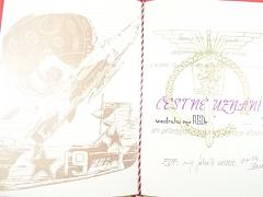 Čestné uznání - 35. výročí založení útvaru - VÚ 9125 Bechyně