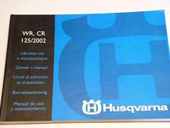 Husqvarna WR, CR 125/2002 - Owner s manual