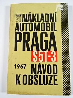 Praga S5T-3 - 1967 - návod k obsluze - poškozený