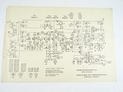 Tesla - schéma magnetofonu B 42