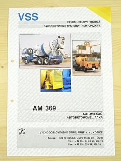 Tatra 815 AM 369 - automiešač - VSS Košice - prospekt