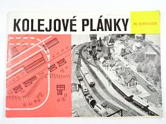 Kolejové plánky pro modeláře - Bedřich Vlček - 1970