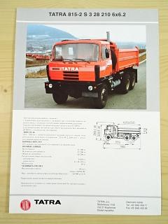 Tatra 815-2 S 3 28 210 6x6.2 - prospekt