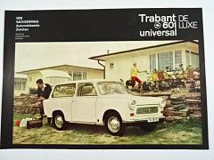 Trabant 601 Universal de luxe - 1966 - prospekt