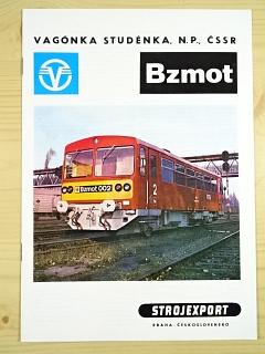 Bzmot - Bzx - prospekt - 1979 - Vagónka Studénka - Strojexport