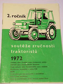 2. ročník soutěže zručnosti traktoristů 1972 - Sedlčany
