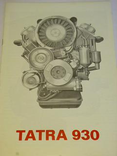 Tatra 930 - motor - 1974 - prospekt