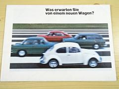 Volkswagen - Brouk - 1200, 1300, 1500, VW 1600, VW bus... 1968 - prospekt