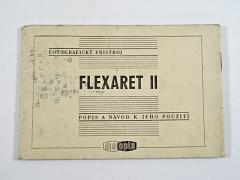 Meopta - fotografický přístroj Flexaret II - popis a návod k jeho použití - 1957