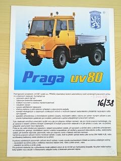 Praga UV 80 - prospekt