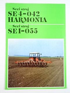 Secí stroj SE 4-042 Harmonia - secí stroj SE 1-055 - prospekt - Agrozet Roudnice - Zetor