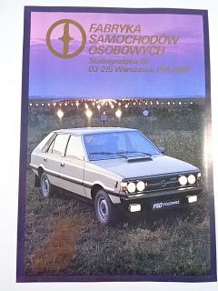 FSO - Fabryka Samochodów Osobowych - prospekt - Polonez, 125 p